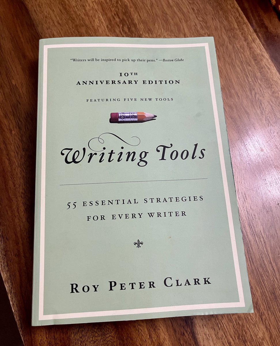 Stereotypewriter (@babumoshoy) on Twitter photo Bought this <a href="/RoyPeterClark/">Roy Peter Clark</a> book probably for the 11th time.
Half the time, I gifted my copy. On other occasions, those who borrowed never returned 😂 At least they know the true value of a really handy book. Bought this <a href="/RoyPeterClark/">Roy Peter Clark</a> book probably for the 11th time.
Half the time, I gifted my copy. On other occasions, those who borrowed never returned 😂 At least they know the true value of a really handy book.