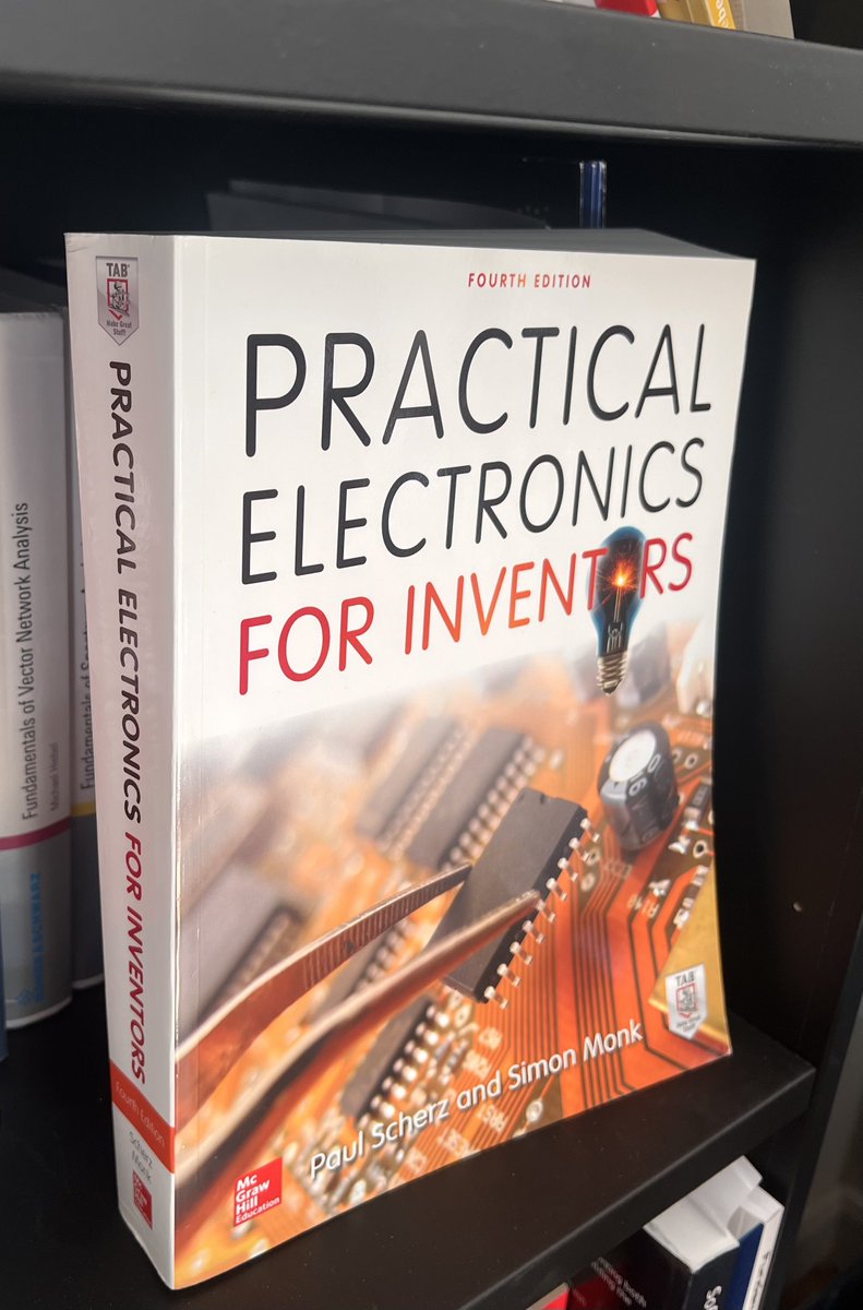 MehdiHacks's tweet image. "Practical Electronics for Inventors", a 1000-page reference for beginners.