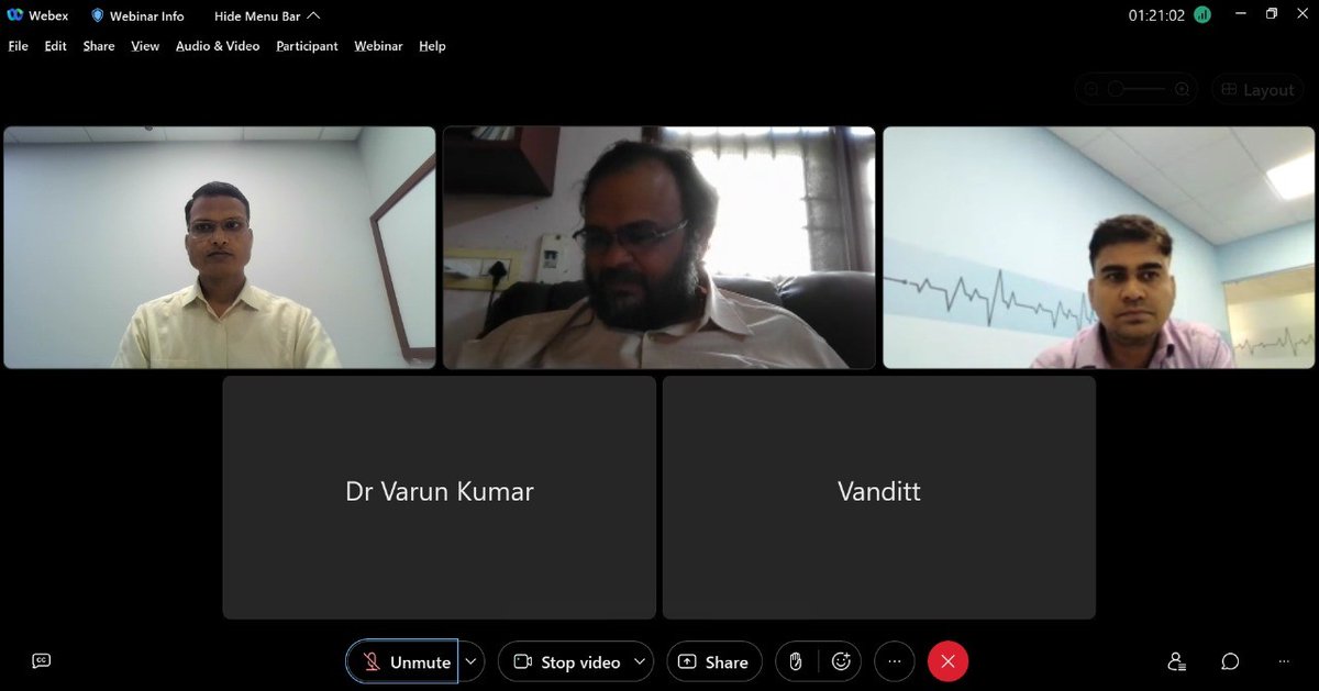 🚀 An #insightful online session on #IPR tailored for #Medtech #startups!  The session covered insights on #patents, #trademarks, #copyright and protecting your #innovation from day one.
Big thanks to all participants, who contributed to the discussion!💡
<a href="/stpiindia/">STPI</a> <a href="/arvindtw/">Arvind Kumar</a>