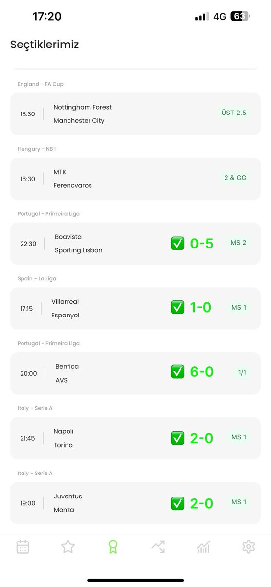 Küçük bir hatırlatma 🧐
Pazar günü yapay zeka modelimizin paylaştığı maçlarda 9/12 yaptık 🎯

+18 | Sorumlu Bahis https://t.co/RY6qnM3hiO