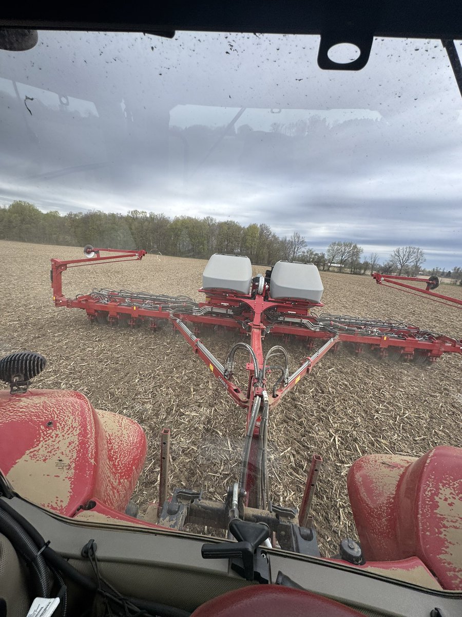 Kickin up some dust before the rain!