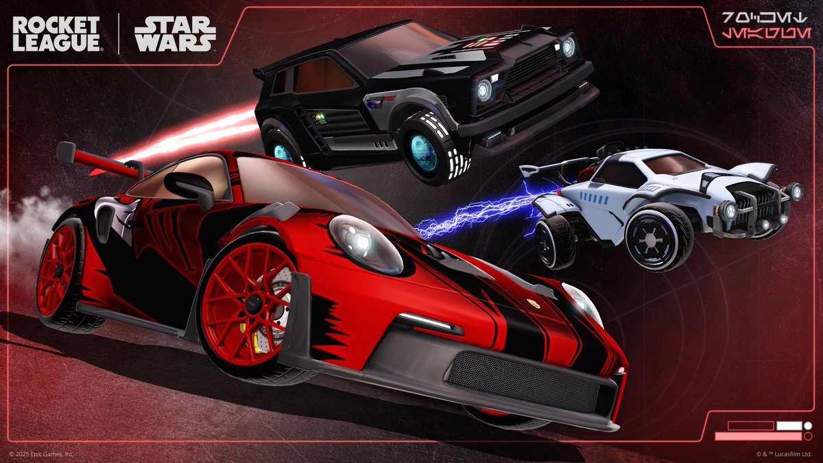 Rev your engines and get ready as new @StarWars themed items arrive inspired by some of your favorite dark side and Imperial villains!

New Challenge Rewards, New Shop Items, themed LTMs, and more arrive tomorrow: rl.gg/Star-Wars-2025