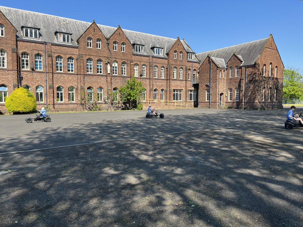 Miss Ellison (@miss_e_stvin) on Twitter photo P1 pupils have enjoyed manoeuvring our bikes this afternoon in the sunshine
They quickly picked up that I need to relearn my left from right
<a href="/StVincentsL12/">St. Vincent's School</a> P1 pupils have enjoyed manoeuvring our bikes this afternoon in the sunshine
They quickly picked up that I need to relearn my left from right
<a href="/StVincentsL12/">St. Vincent's School</a>