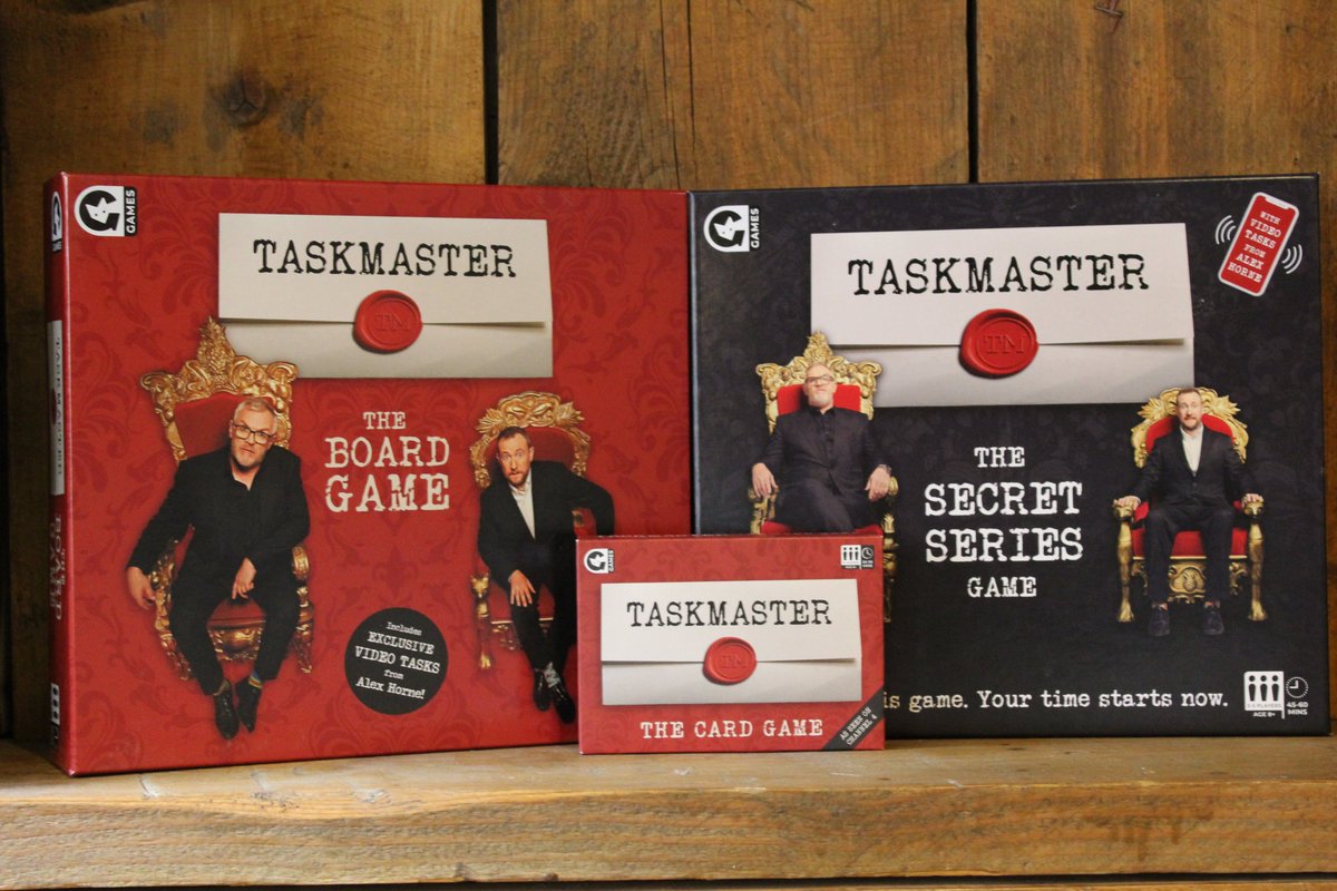 It’s that time again 📷📷… Taskmaster Series 19 kicks off TONIGHT at 9PM! We’re heading into the new series with 15% off our Taskmaster collection! Use code: TASKMASTER19 at checkout and find out who the real Taskmaster champion is in your house! #taskmaster