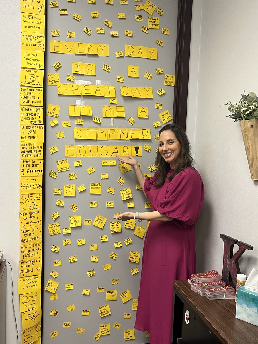 Kathleen Fuhrmann (@kkfuhrmann) on Twitter photo Happy National School Principals Day to one of the BEST! <a href="/KHS_Cougars/">Kempner High School</a> is lucky to have you as our leader!
<a href="/DrDJackson4/">Dr. Danielle Olivier Jackson</a>
<a href="/TASC_Kempner/">KempnerStuCo</a>
<a href="/FortBendISD/">Fort Bend ISD</a>
#greatdaytobeacougar
#WeAreKHS Happy National School Principals Day to one of the BEST! <a href="/KHS_Cougars/">Kempner High School</a> is lucky to have you as our leader!
<a href="/DrDJackson4/">Dr. Danielle Olivier Jackson</a>
<a href="/TASC_Kempner/">KempnerStuCo</a>
<a href="/FortBendISD/">Fort Bend ISD</a>
#greatdaytobeacougar
#WeAreKHS