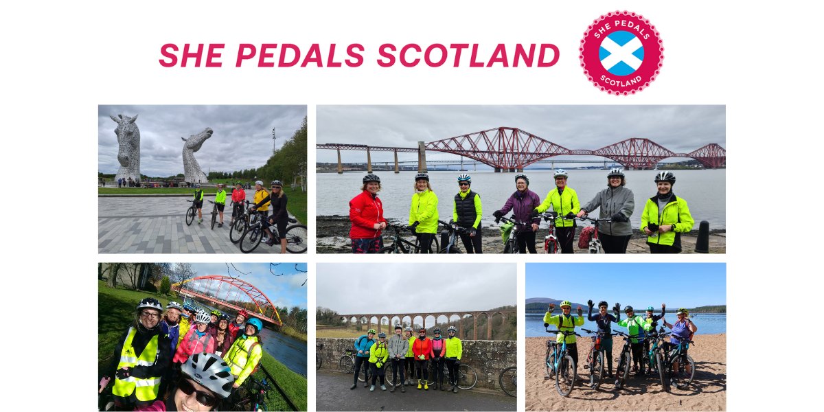 We’re proud to support #ShePedalsScotland on Sat 14 June 2025! 🚴‍♀️

Women and girls across Scotland—any bike, any ride, anywhere.

Register your ride and be in with a chance to win £100!
👉 bit.ly/SPS25reg

Let’s ride, connect &amp; celebrate! 💜