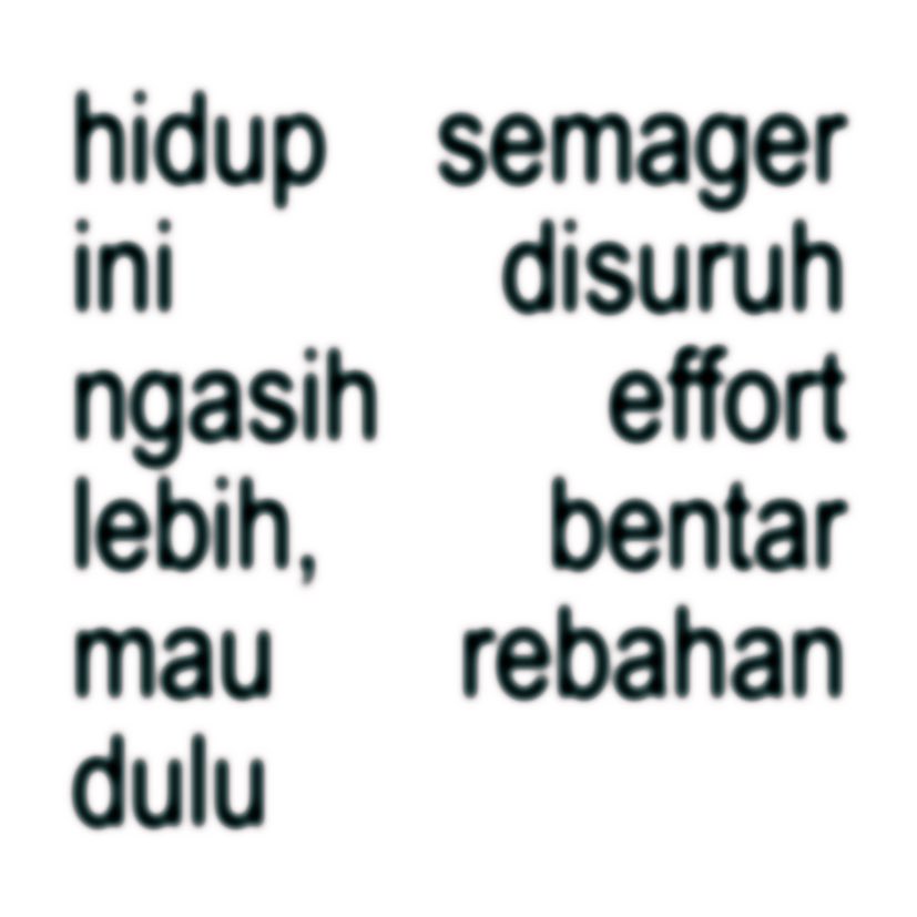 bangun aja mager sumpah