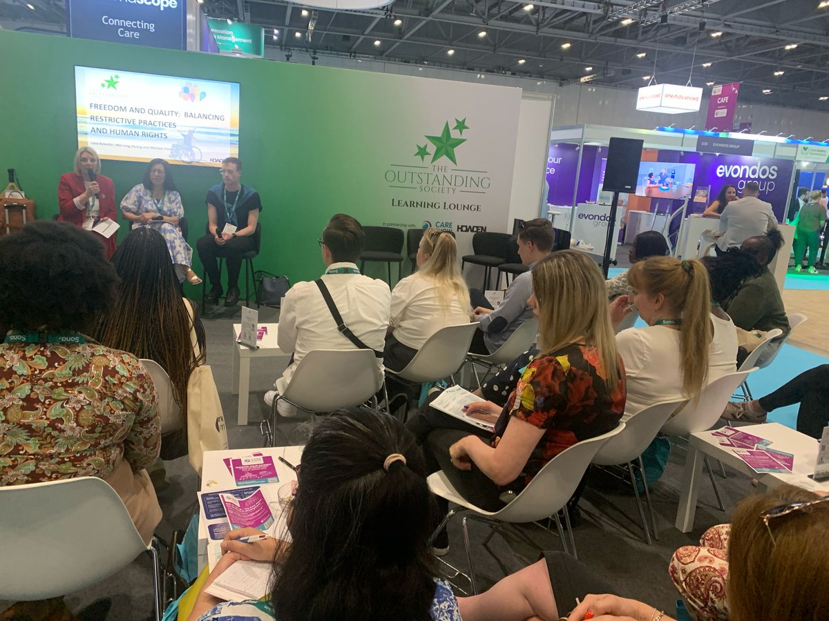The Outstanding Society (@outstandingscic) on Twitter photo Our final session of <a href="/CareShow/">Care Show</a> London is now in progress.
Freedom and quality: balancing restrictive practices and human rights where Lara Bywater
is joined by Mei-Ling Huang, Partner - <a href="/RWKGoodman/">RWK Goodman</a> and Michael Park, PBS Lead - <a href="/LDCCareCo/">LDC Care Co</a> discussing the legal and moral reasons Our final session of <a href="/CareShow/">Care Show</a> London is now in progress.
Freedom and quality: balancing restrictive practices and human rights where Lara Bywater
is joined by Mei-Ling Huang, Partner - <a href="/RWKGoodman/">RWK Goodman</a> and Michael Park, PBS Lead - <a href="/LDCCareCo/">LDC Care Co</a> discussing the legal and moral reasons