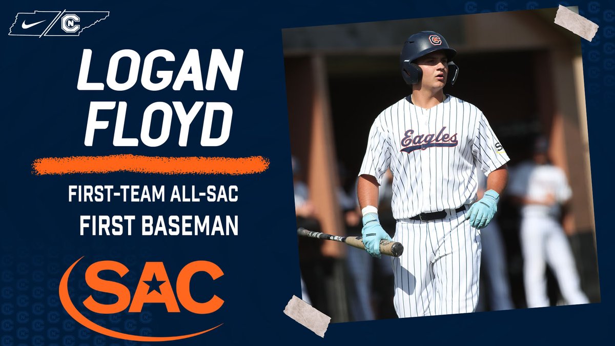 Carson-Newman Athletics (@cn_eagles) on Twitter photo Sophomore first baseman <a href="/Logan_Floyd11/">logan floyd</a> breaks down his second All-SAC honor in as many seasons⤵️
📹youtu.be/7YZy1qSDjkc
<a href="/CNBaseball/">Carson-Newman Baseball</a> x #TalonsUp Sophomore first baseman <a href="/Logan_Floyd11/">logan floyd</a> breaks down his second All-SAC honor in as many seasons⤵️
📹youtu.be/7YZy1qSDjkc
<a href="/CNBaseball/">Carson-Newman Baseball</a> x #TalonsUp