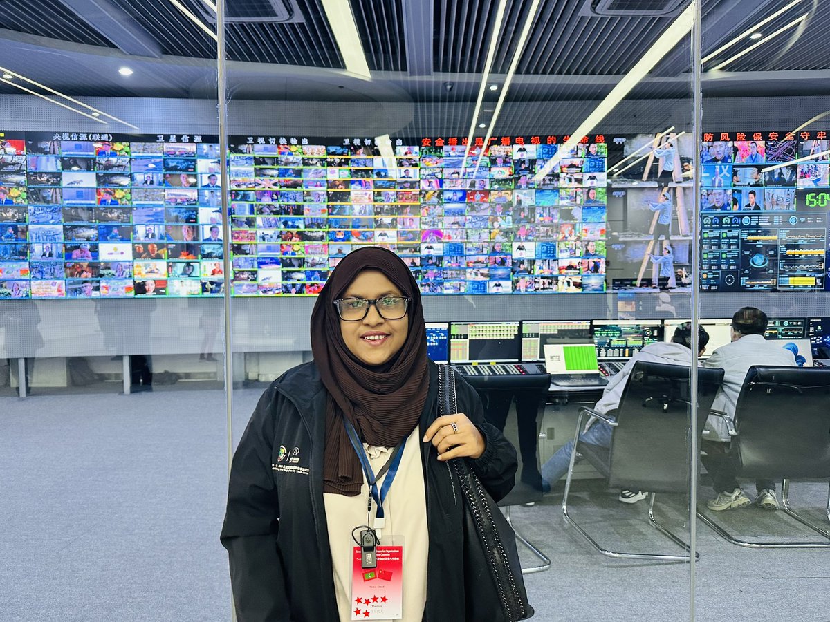 ShimAstral's tweet photo. Some clicks from the inspiring visit to Chongqing Broadcasting Digital Media Co. in China. We were exploring how to adapt some of their successful strategies to our unique context in Maldives broadcasting, with a focus on audience engagement and content quality. #MediaInsights https://t.co/0lrax1SFuZ