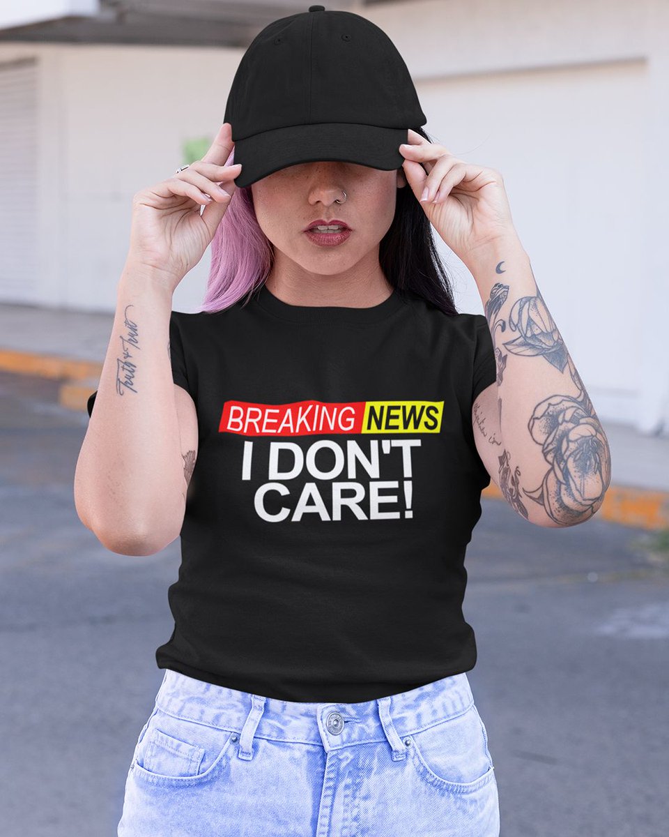 OJensby's tweet image. BREAKING NEWS:
I don’t care. 📣😂
(And honestly, it’s so freeing.)
teeslanding.com/breaking-news-…
#IDontCare #FunnyNewsTee #IntrovertEnergy #ZeroFucksGiven