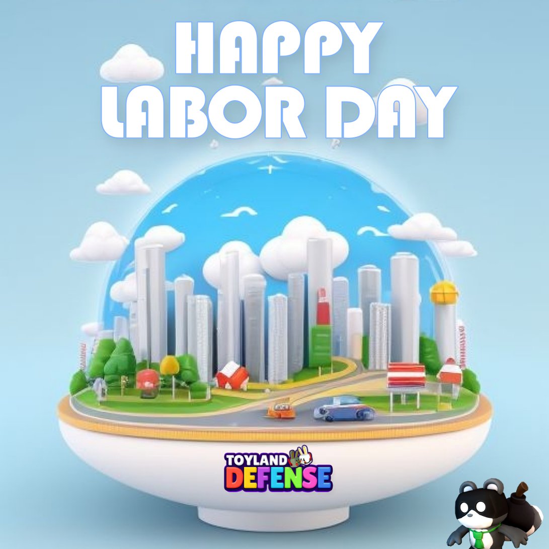 Happy Labor Day 2025! 🎉 Whether you're hustling, napping, or grilling or gaming like a champ today, we celebrate doing nothing like it's a full-time job. You’ve earned it! 🐻

#LaborDay2025 
#games 
#festival