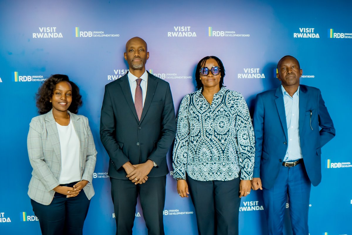 bralirwaplc's tweet photo. Yesterday, our Managing Director, Ethel Emma-Uche paid a courtesy call to the CEO of Rwanda Development Board (RDB), Mr. Jean-Guy K. Afrika to discuss ongoing collaboration.

#Webrewthejoyoftruetogetherness 
#WeareHeineken https://t.co/EOKk9D7BFh