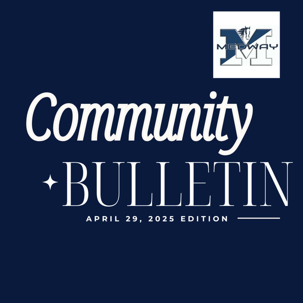 Discover a variety of spring programs and get a preview of exciting summer opportunities happening throughout the school district and town. Click here to view the full Community Bulletin: conta.cc/44OPrI4.