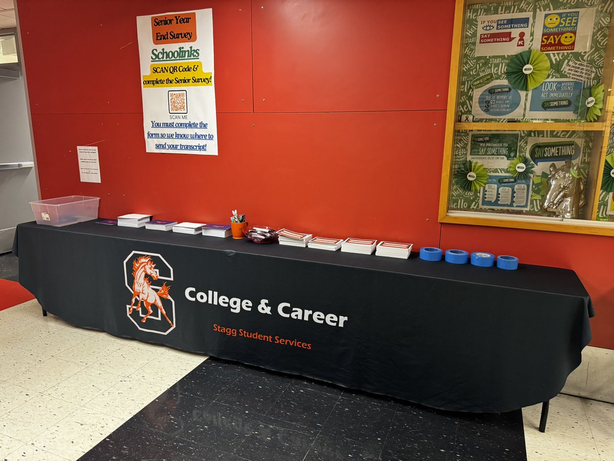 Senior Decision Day 2025! Pictures to come during lunch periods! <a href="/StaggHighSchool/">Stagg High School</a>