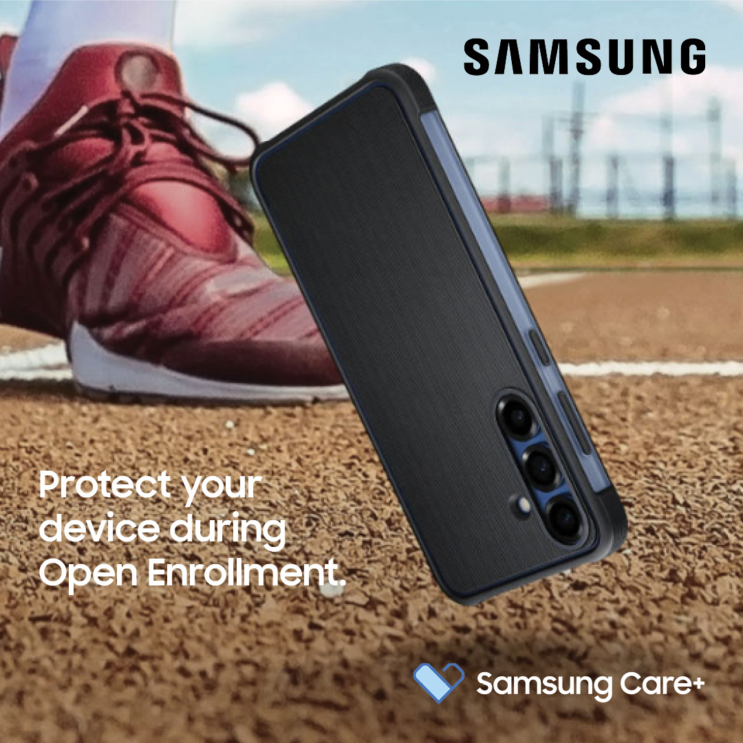 Samsung Mobile US (@samsungmobileus) on Twitter photo Open Enrollment starts today and ends June 15. Cover all your bases with Samsung Care+ with Theft and Loss. Includes $0 cracked screen and back glass repairs. Devices eligible include Galaxy S25 Ultra, S25+, S25, Z Fold6, Z Flip6, TAB S10+ and TAB S10 Ultra devices.
Learn more: Open Enrollment starts today and ends June 15. Cover all your bases with Samsung Care+ with Theft and Loss. Includes $0 cracked screen and back glass repairs. Devices eligible include Galaxy S25 Ultra, S25+, S25, Z Fold6, Z Flip6, TAB S10+ and TAB S10 Ultra devices.
Learn more: