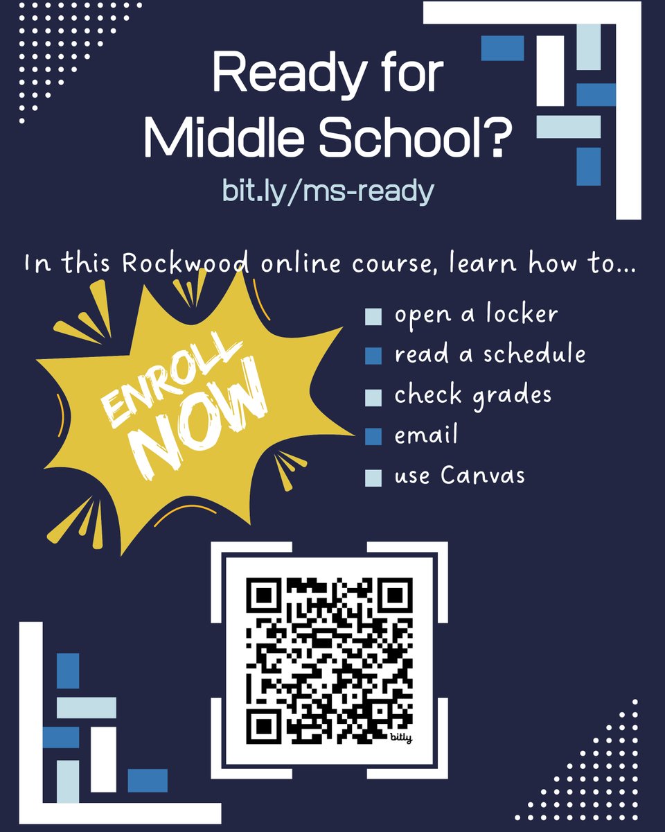 Rockwood has developed an asynchronous Canvas course called "Middle School Ready" to help students become more comfortable with Canvas and learn strategies to build confidence and prepare them for middle school in Rockwood. #WeAreRockwood

Learn more: rsdmo.org/news/article/~…