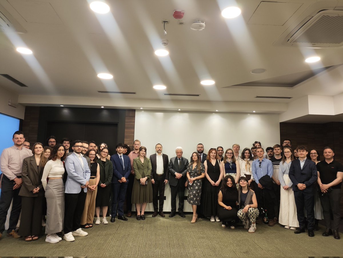 College of Europe in Natolin (@coenatolin) on Twitter photo It’s time for #TeamNatolinWesternBalkans hear the EU’s view from the ground. 🇪🇺 🇷🇸
Natolin students join a high-level meeting with H.E. Emanuele Giaufret <a href="/EGiaufretEU/">Emanuele Giaufret</a>, Head of the EU Delegation to Serbia <a href="/eusrbija/">EU u Srbiji</a>, for a session titled “Foot in the door? Serbia's EU accession It’s time for #TeamNatolinWesternBalkans hear the EU’s view from the ground. 🇪🇺 🇷🇸
Natolin students join a high-level meeting with H.E. Emanuele Giaufret <a href="/EGiaufretEU/">Emanuele Giaufret</a>, Head of the EU Delegation to Serbia <a href="/eusrbija/">EU u Srbiji</a>, for a session titled “Foot in the door? Serbia's EU accession