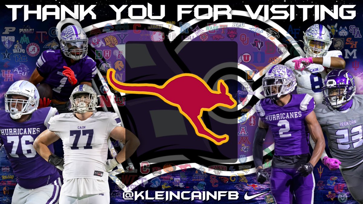 Klein Cain Football (@kleincainfb) on Twitter photo Red Shirt Pride #RooNation
Thanks to <a href="/Coach_Love8/">George Love</a> from <a href="/RoosFootball/">Austin College ’Roos Football</a> for stopping by to #RECRUITTHEREIGN.
#REIGNCAIN #STORMSURGE25 #FNA
<a href="/KCAINATHLETICS/">Klein Cain Athletics</a> <a href="/KleinISDAth/">Klein ISD Athletics</a> Red Shirt Pride #RooNation
Thanks to <a href="/Coach_Love8/">George Love</a> from <a href="/RoosFootball/">Austin College ’Roos Football</a> for stopping by to #RECRUITTHEREIGN.
#REIGNCAIN #STORMSURGE25 #FNA
<a href="/KCAINATHLETICS/">Klein Cain Athletics</a> <a href="/KleinISDAth/">Klein ISD Athletics</a>