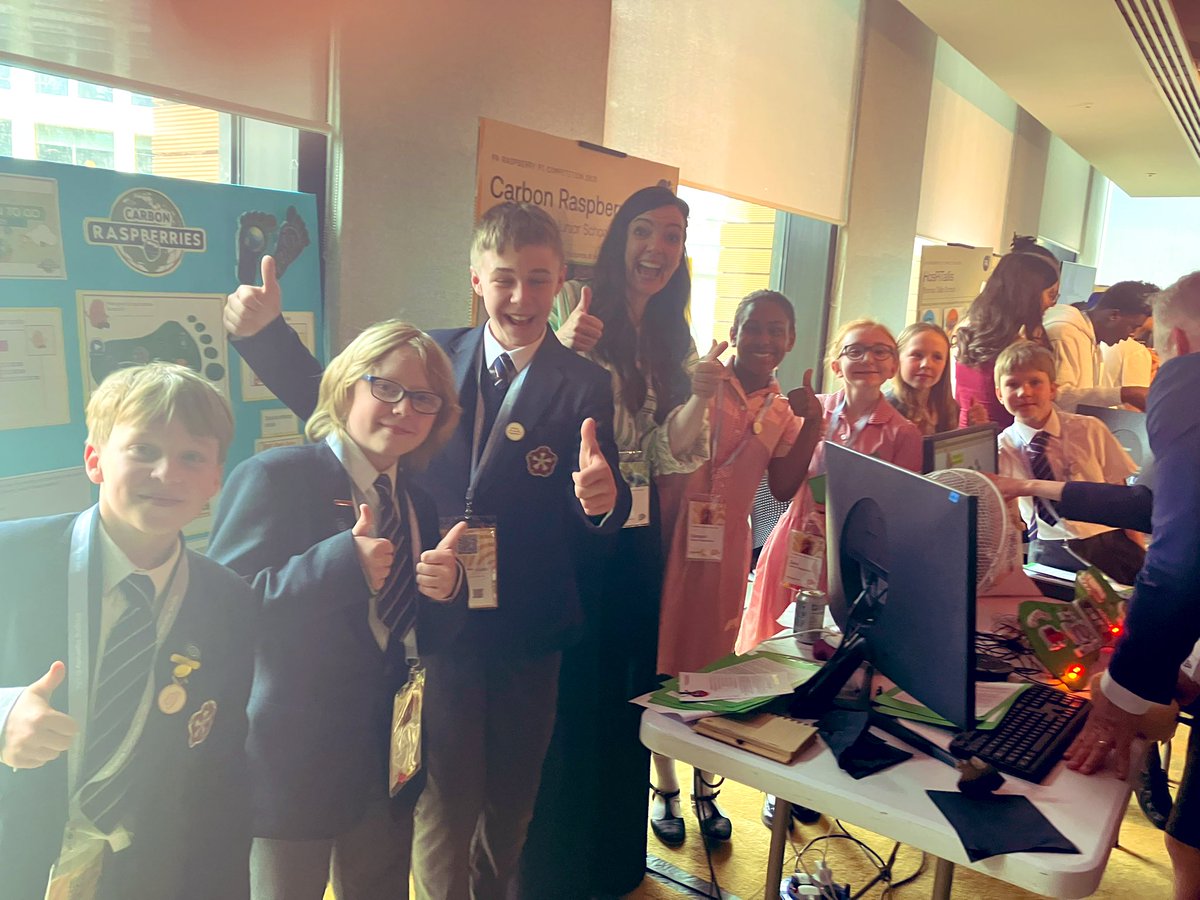 KESBathJunior's tweet image. From idea to prototype, to pitching at Google HQ — and meeting the fantastic CBBC presenter @FranScott @Frans_facts our Raspberry Pi team has shown courage, creativity, and passion. The future is in very good hands. #RaspberryPiFinals #YoungCoders @PA_Consulting
#PAPiAwards25