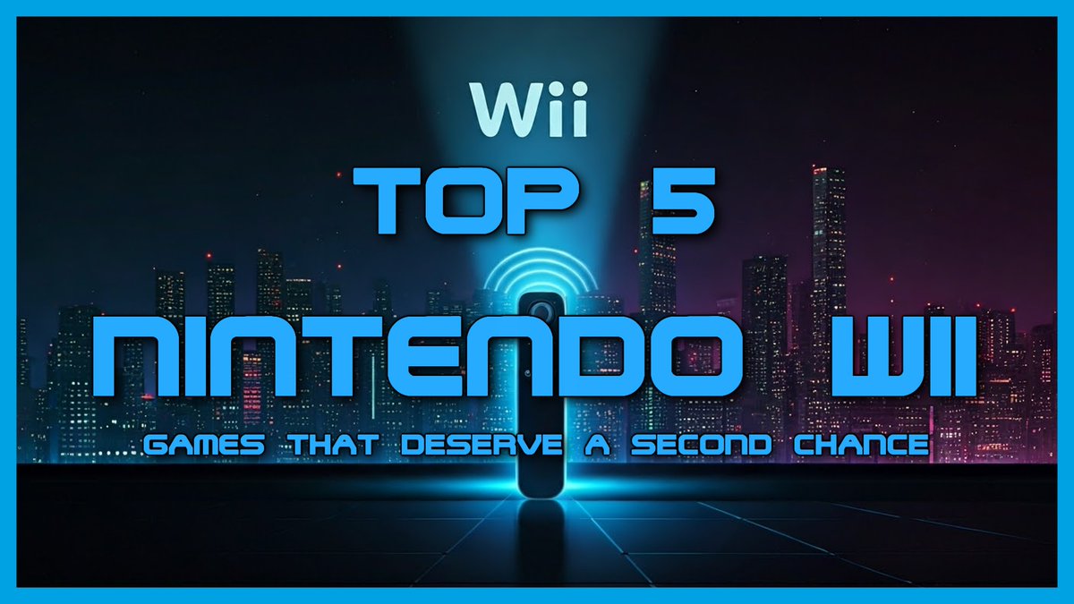 ICYMI
New upload! A video about the top 5 exclusive Nintendo Wii games I'd love to see get modern ports!
#Wii #Nintendo 
youtu.be/rhRjU8J32xc