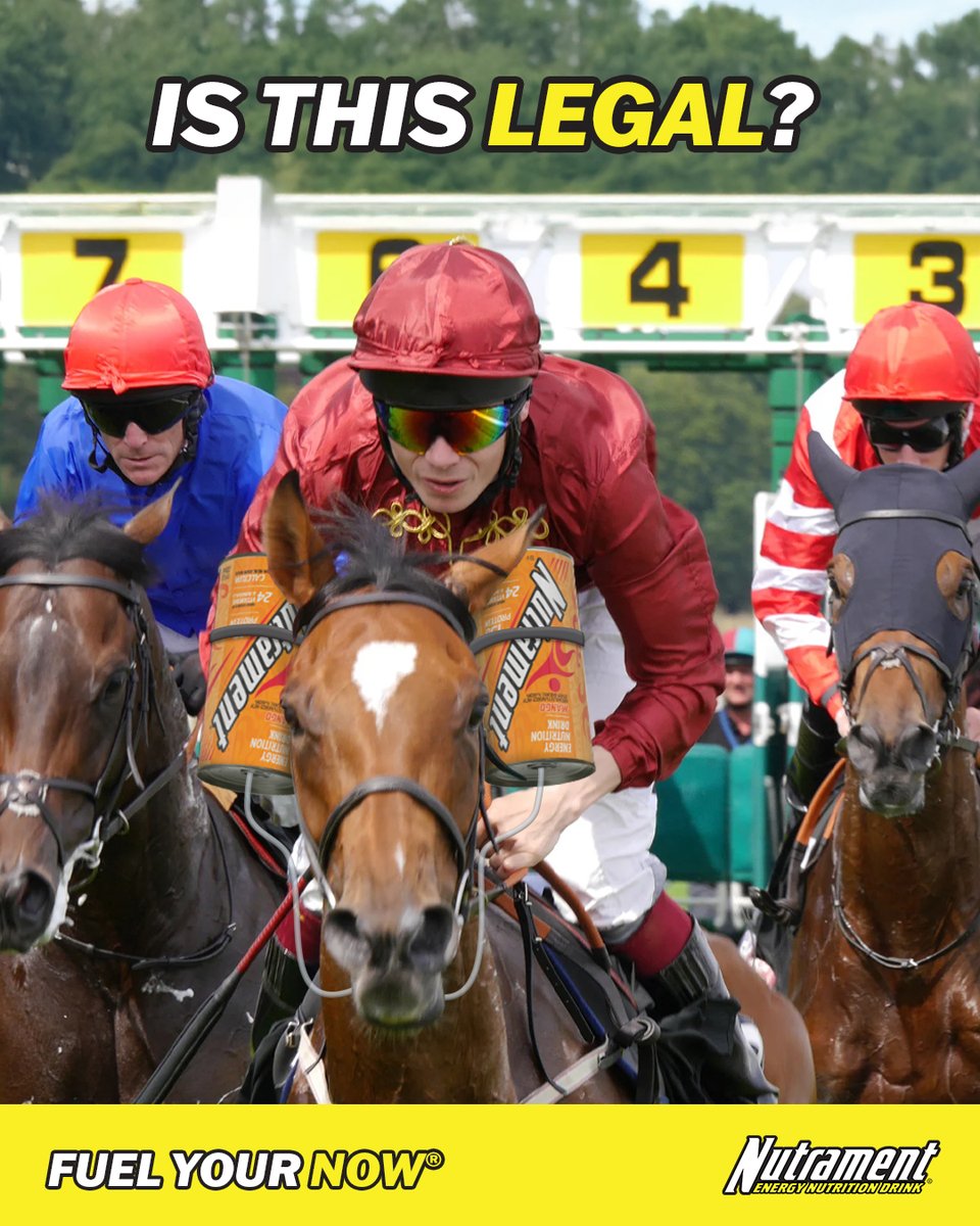 Some call it the most exciting two minutes in sports. Talk about high energy and horsepower! Who are you picking in Louisville?

Saddle up and good luck this Saturday! 🏇
#KentuckyDerby #Horsepower #FuelYourNow #WhatFuelsYou #Nutrament #DerbyDay