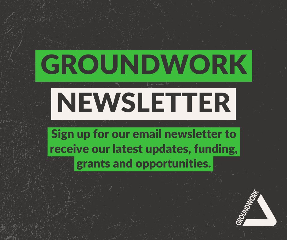 Do you want to be the first to find out about Groundwork’s latest updates? 

Sign up to our monthly newsletter for news, opportunities, grants, funding and more. 
Sign up: tinyurl.com/mr346by2 

#CharityNewsletter #GroundworkUpdates #CharityNews