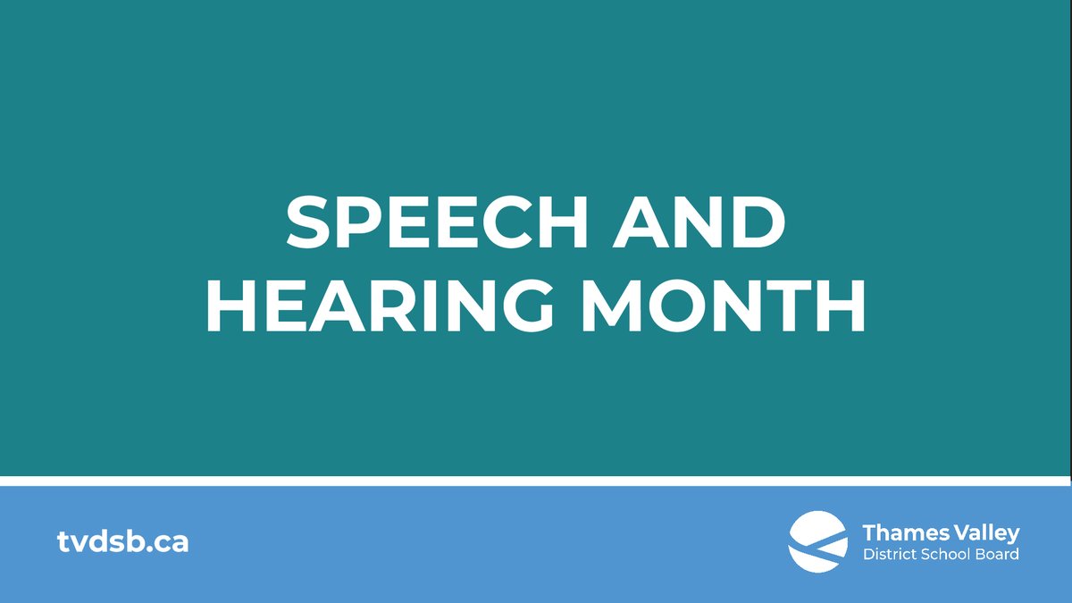 May is Speech and Hearing Month in Canada! It is a chance to raise awareness about communication health and highlight the importance of early detection and intervention of communication disorders.