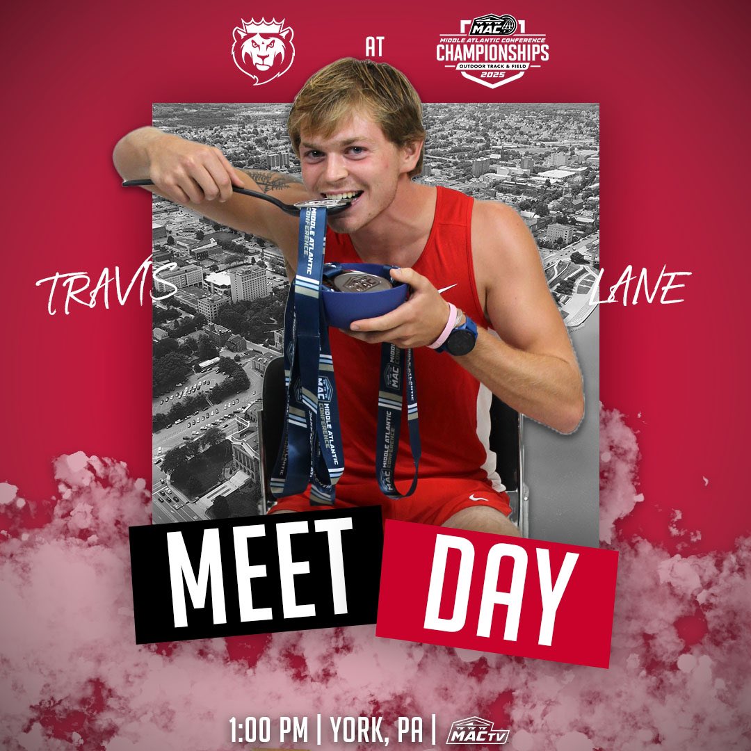 King's College Monarchs (@kingsmonarchs) on Twitter photo OTF | TODAY’S THE DAY!
MAC CHAMPIONSHIPS start TODAY as <a href="/KingsXCTrack/">King's College XC/TF</a> looks to make their mark on the weekend! Action for opening day begins at 1 pm!
📊 - results.tfmeetpro.com/MACFAT_LLC/202…
🎥 - gomacsports.tv/gomac/
#MonarchNation // #EarnTheCrown OTF | TODAY’S THE DAY!
MAC CHAMPIONSHIPS start TODAY as <a href="/KingsXCTrack/">King's College XC/TF</a> looks to make their mark on the weekend! Action for opening day begins at 1 pm!
📊 - results.tfmeetpro.com/MACFAT_LLC/202…
🎥 - gomacsports.tv/gomac/
#MonarchNation // #EarnTheCrown
