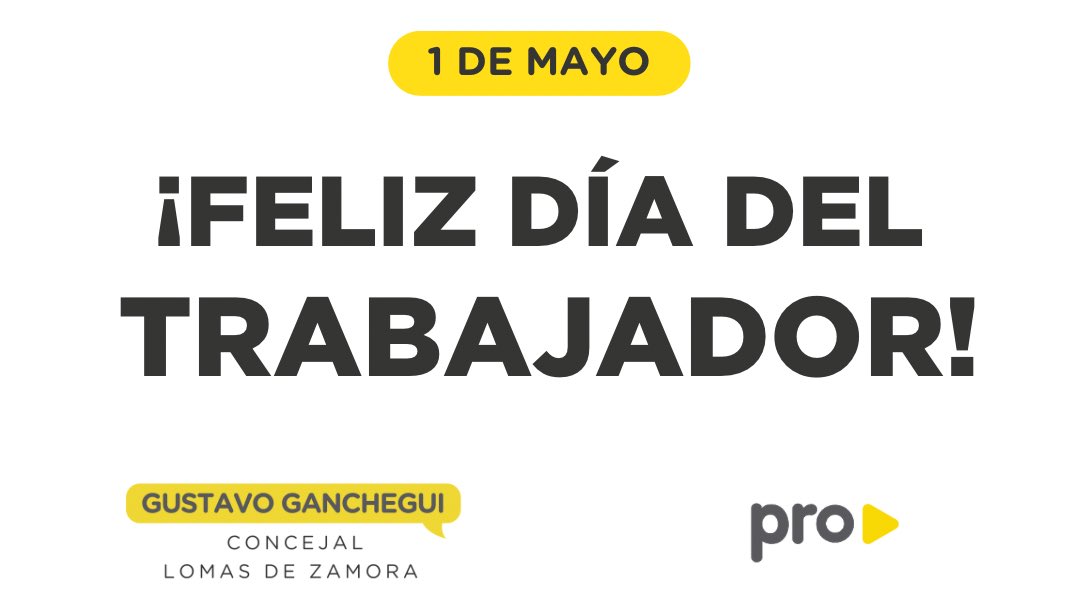 #DiaDelTrabajador ¡Feliz día! 💪