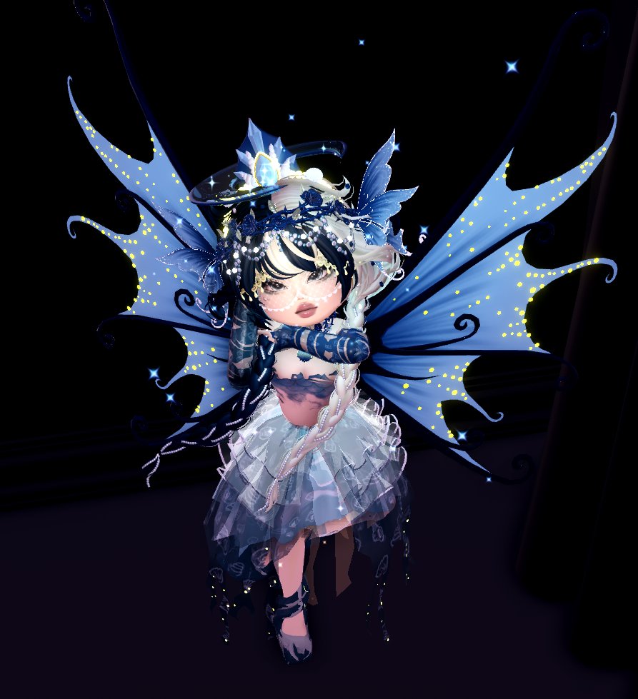 evervvi's tweet photo. i've made 4 oufits with the new Fallen Fae set pieces so far! Which is your favourite? 🌷🫧💫🌸 https://t.co/L9HOFb03Vo