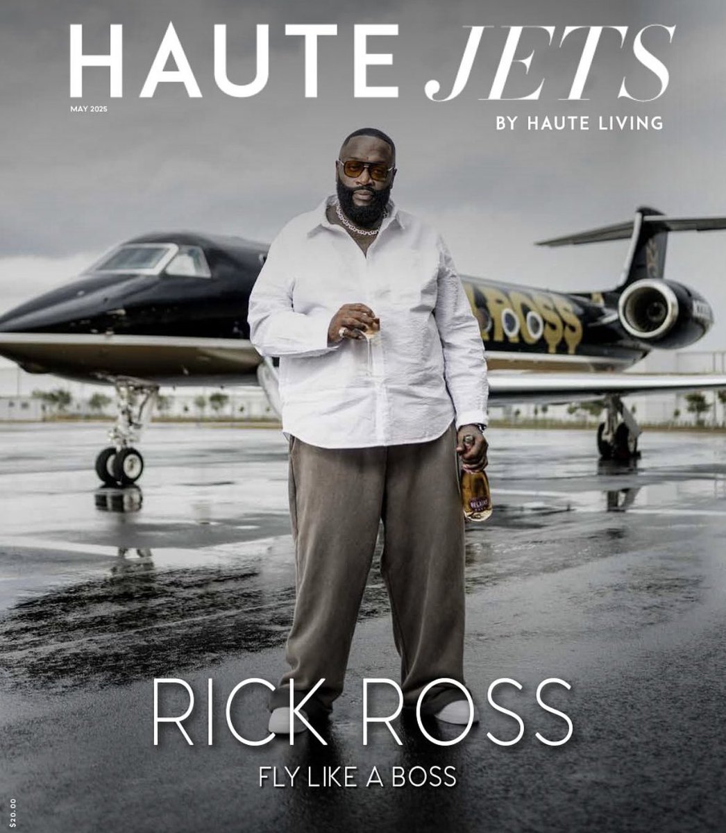 Real1of1TV's tweet image. Rick Ross Speaks On Being On The Cover Issue Of Haute Jets By Haute Living #RickRoss