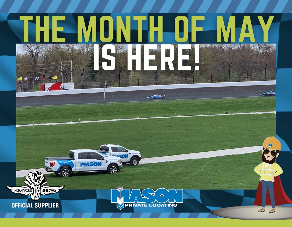 PrivateLocating's tweet image. 🏁 It’s the Month of May! 🏎️💨 #TeamMPL is on-site at the iconic @IMS , working hard to keep all private utilities safe and secure amidst the intense track activity leading up to race day.

As an Official Sponsor and trusted partner, MPL is proud to support the IMS! 🏆