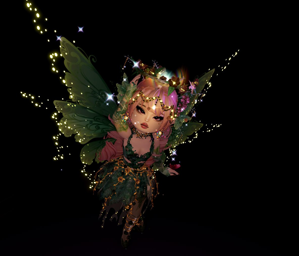 evervvi's tweet photo. i've made 4 oufits with the new Fallen Fae set pieces so far! Which is your favourite? 🌷🫧💫🌸 https://t.co/L9HOFb03Vo