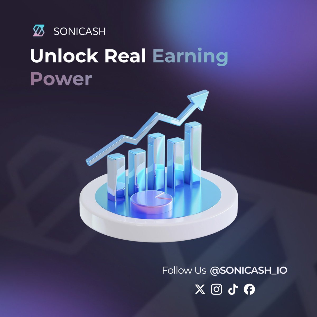 🔹#Sonicash is leveling up; are you ready to #earn more?💰✨
We’re not just a #game anymore, we’re opening a new world of investment possibilities .🔥
Get ready to tap into borderless #finance, smarter investments, and bigger rewards.
Stay tuned &amp; follow
sonicash.io