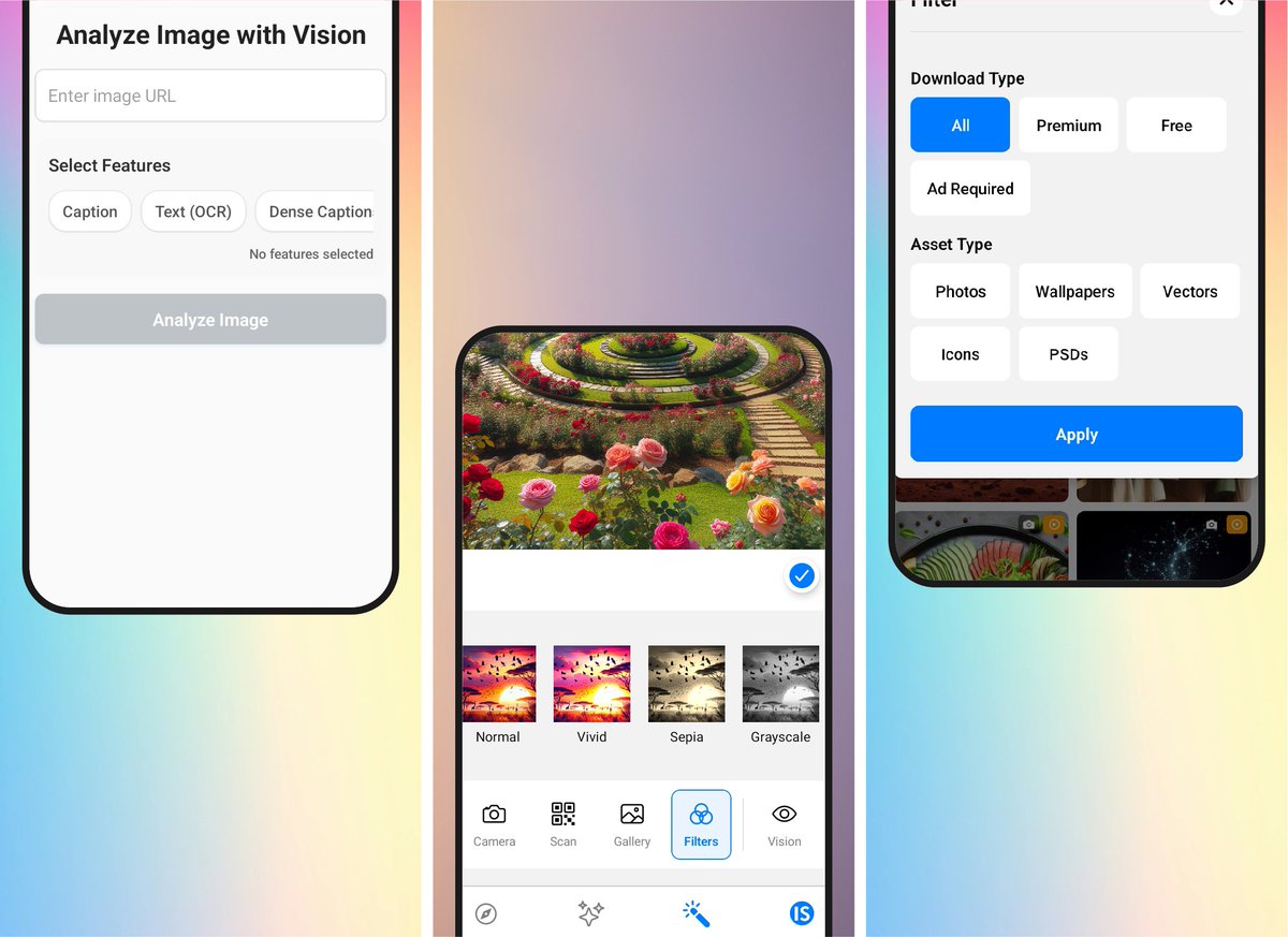 📸 New on IconifyStock: Camera, QR Scan, AI Vision &amp; Editing! 

👉 play.google.com/store/apps/det… 

#AI #DesignTools #iconifystock