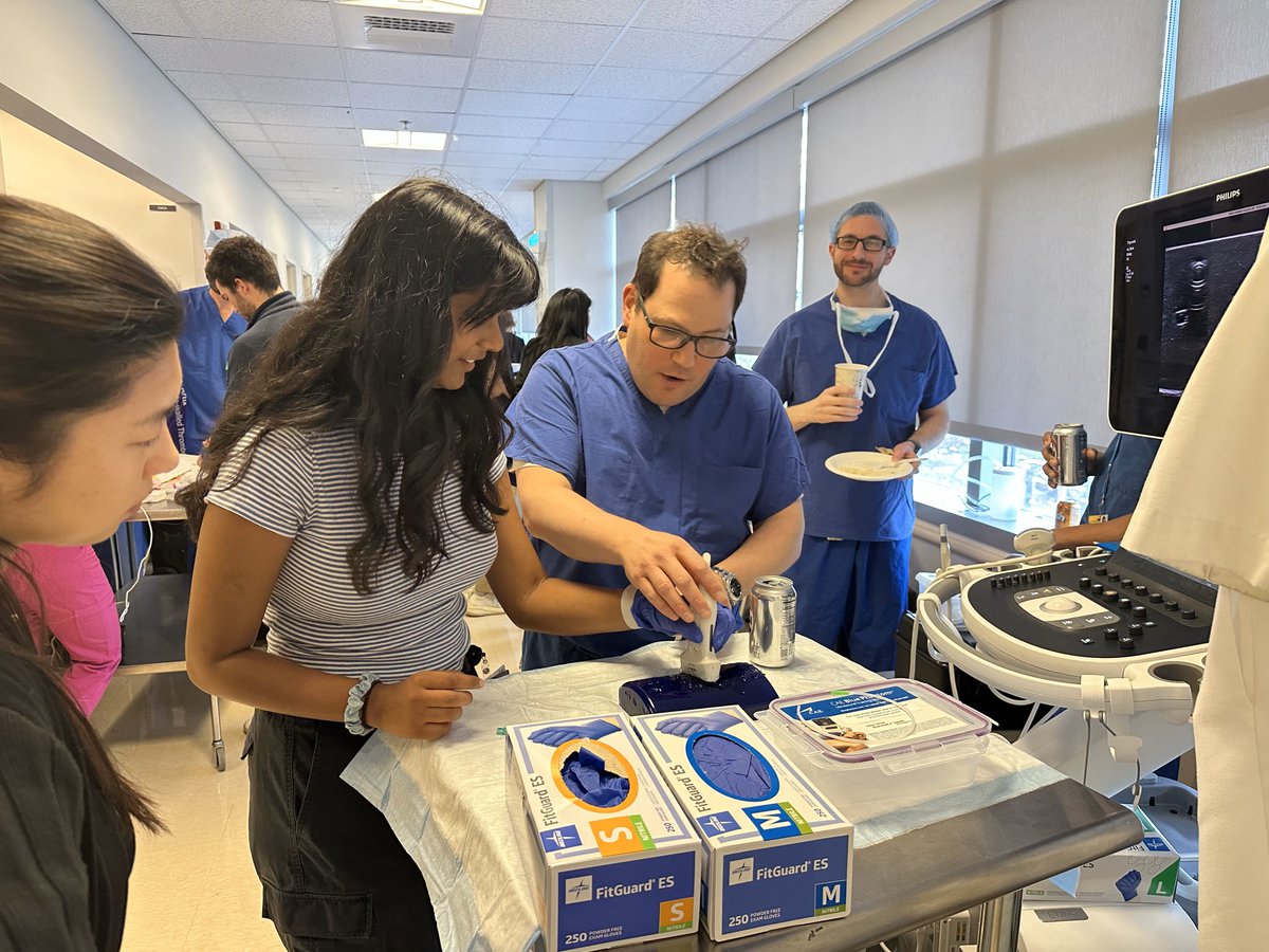 Last week we hosted a Skills Lab for our medical students and residents! We had vendors showing us how to use all their toys! Thank you so much to everyone who came and participated!