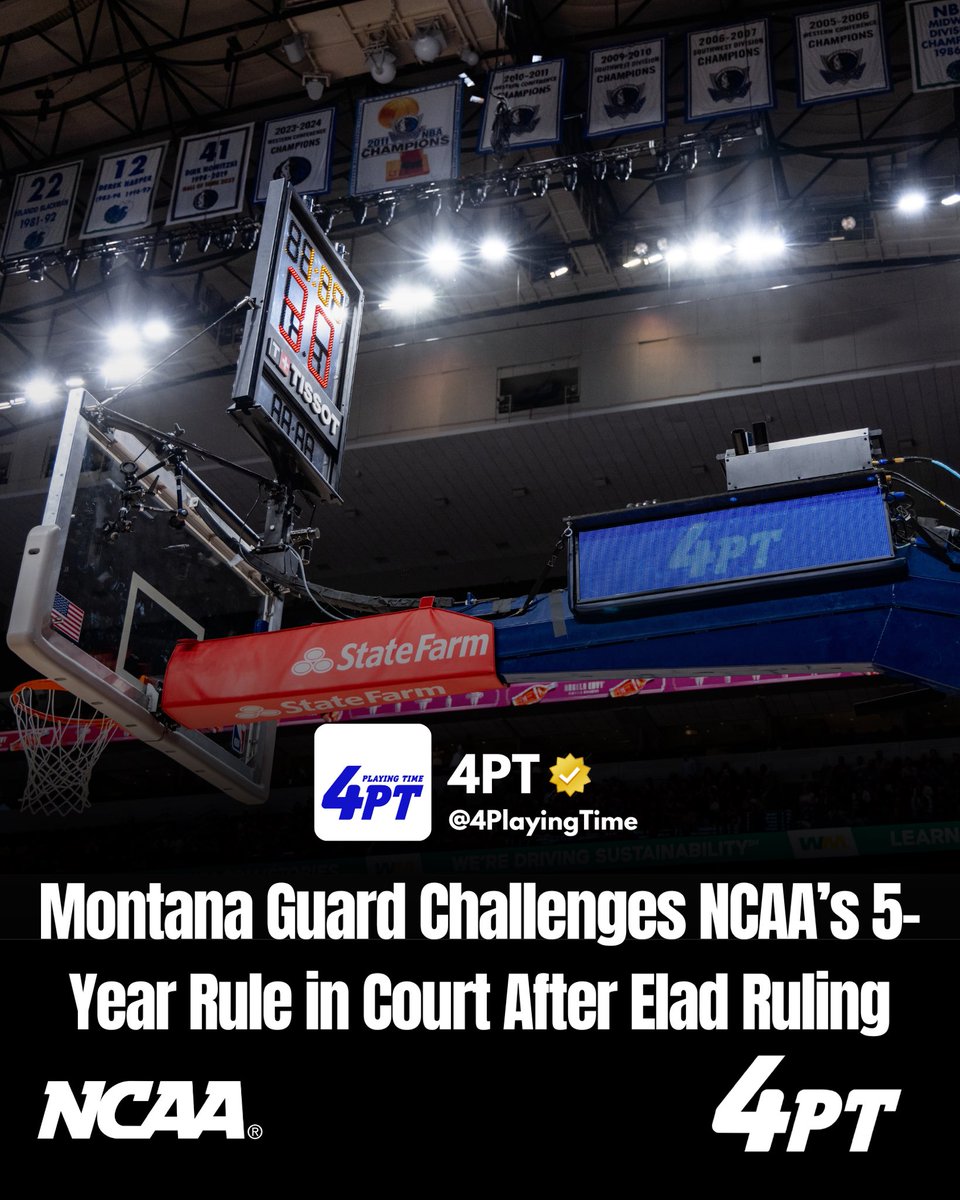 Latest: Montana guard Kai Johnson has filed a federal motion challenging the NCAA’s 5-year eligibility rule—seeking a preliminary injunction to play in 2025–26, per U.S. District Court filing, April 30, 2025.

He argues his D2 seasons shouldn’t count toward his D1 clock. Another