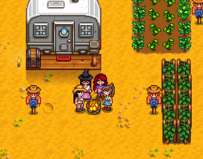 Stardew era with the girlies.❤️