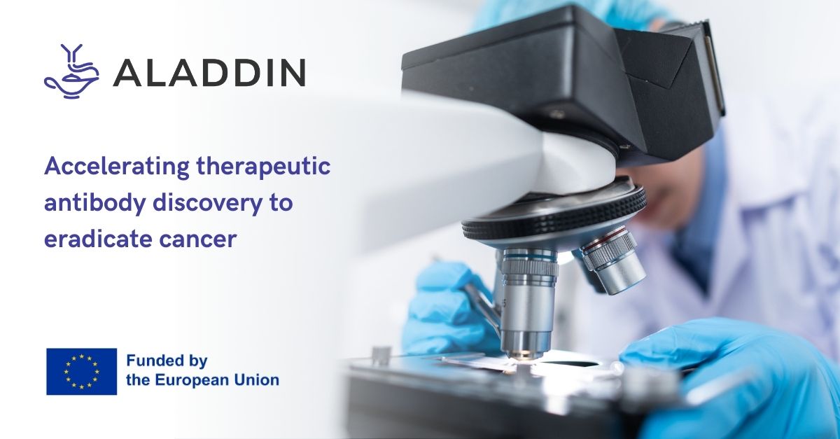 ALADDIN project (@projectaladdin) on Twitter photo 🎯 Therapeutic antibodies are changing the face of drug development, especially for cancer treatment. But discovery is still slow and costly.
At ALADDIN, we’re building a platform to make it faster, smarter, and more ethical. 🚀
#ALADDINproject #EICPathfinder
<a href="/EUeic/">European Innovation Council</a> 🎯 Therapeutic antibodies are changing the face of drug development, especially for cancer treatment. But discovery is still slow and costly.
At ALADDIN, we’re building a platform to make it faster, smarter, and more ethical. 🚀
#ALADDINproject #EICPathfinder
<a href="/EUeic/">European Innovation Council</a>