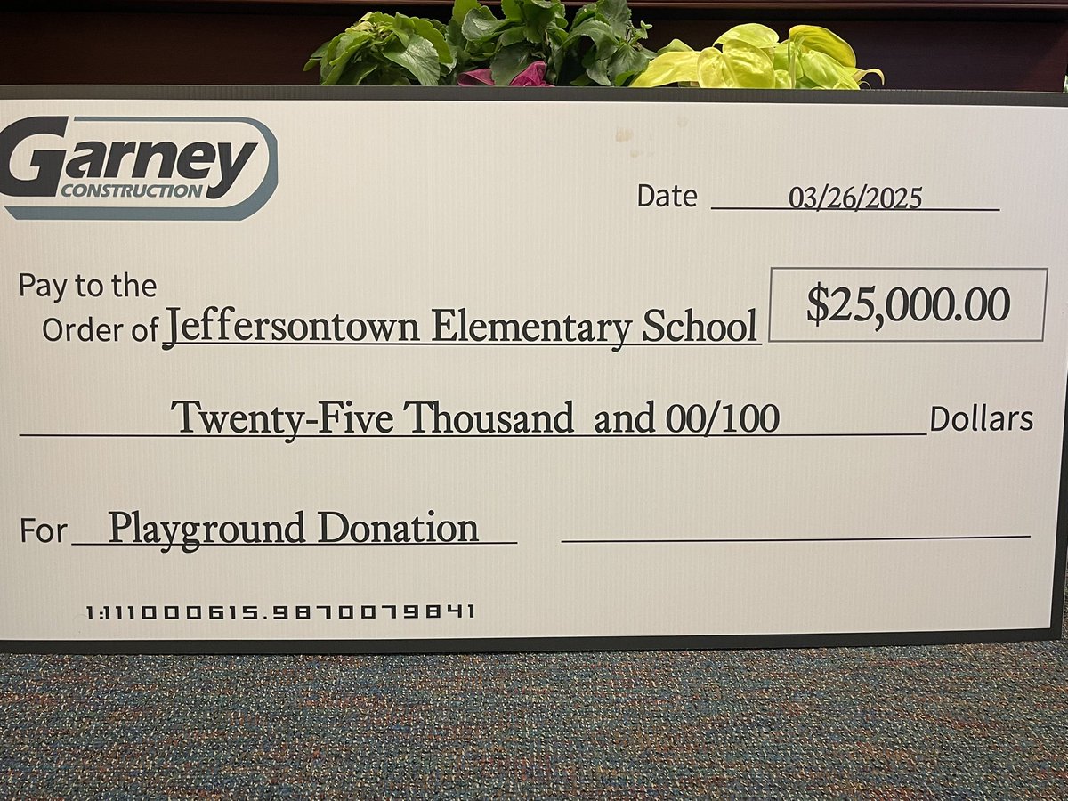 Jeffersontown Elem (@jtownelementary) on Twitter photo It’s time for an upgrade! Yay! 🙌🏼 Our little Jags are gonna be SO happy! Thank you ❤️<a href="/GarneyConstruct/">Garney Construction</a>! <a href="/JCPSKY/">JCPS</a> <a href="/JCPSZone3AS/">Jessica Rosenthal</a> <a href="/JCPSZone3EA/">Dr. Adrian Ford</a> It’s time for an upgrade! Yay! 🙌🏼 Our little Jags are gonna be SO happy! Thank you ❤️<a href="/GarneyConstruct/">Garney Construction</a>! <a href="/JCPSKY/">JCPS</a> <a href="/JCPSZone3AS/">Jessica Rosenthal</a> <a href="/JCPSZone3EA/">Dr. Adrian Ford</a>