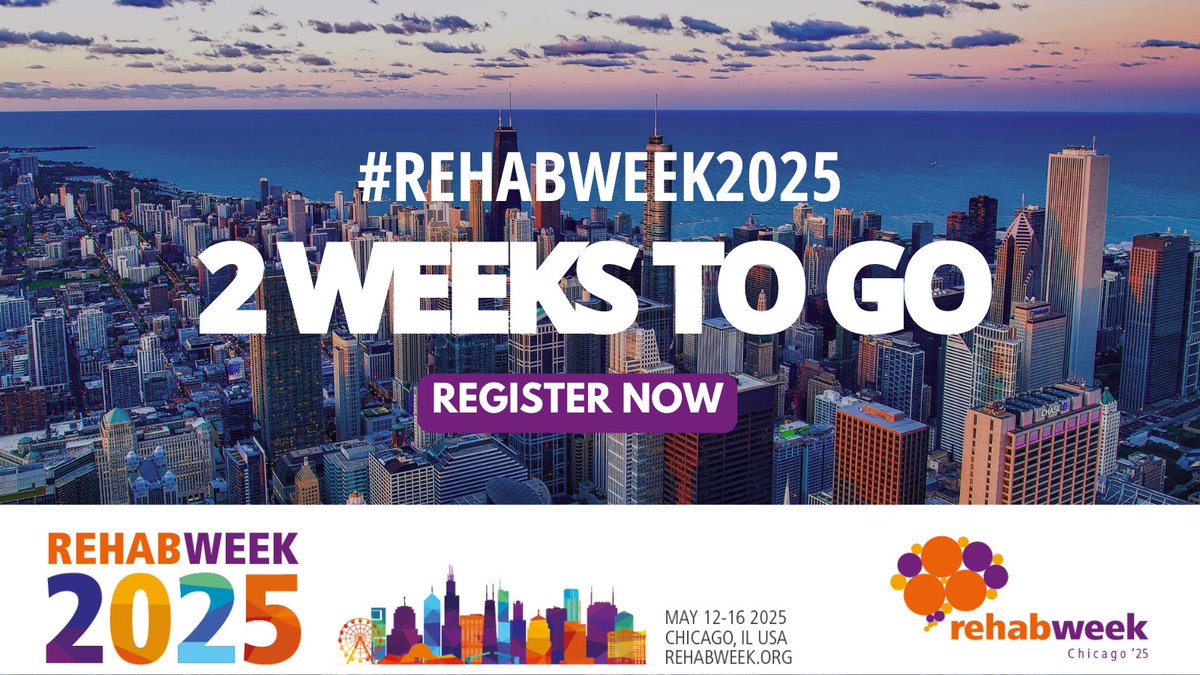 RehabWeek (@rehabweekorg) on Twitter photo ⏳ Just 2 weeks to go until #RehabWeek2025 kicks off in Chicago! Get ready for groundbreaking research, hands-on learning, and powerful networking with the global rehab tech community 🔗bit.ly/4jTzFQs
<a href="/ICORR_2025/">ICORR 2025</a> <a href="/IFESS_org/">Int’l Functional Electrical Stimulation Society</a> <a href="/ISVRSociety/">ISVRSociety</a> <a href="/ACRMtweets/">ACRM</a> <a href="/MiNT_hobbs/">The MiNT Academy: Masterclass in Neurotechnology</a> <a href="/RESNAorg/">RESNA</a> ⏳ Just 2 weeks to go until #RehabWeek2025 kicks off in Chicago! Get ready for groundbreaking research, hands-on learning, and powerful networking with the global rehab tech community 🔗bit.ly/4jTzFQs
<a href="/ICORR_2025/">ICORR 2025</a> <a href="/IFESS_org/">Int’l Functional Electrical Stimulation Society</a> <a href="/ISVRSociety/">ISVRSociety</a> <a href="/ACRMtweets/">ACRM</a> <a href="/MiNT_hobbs/">The MiNT Academy: Masterclass in Neurotechnology</a> <a href="/RESNAorg/">RESNA</a>