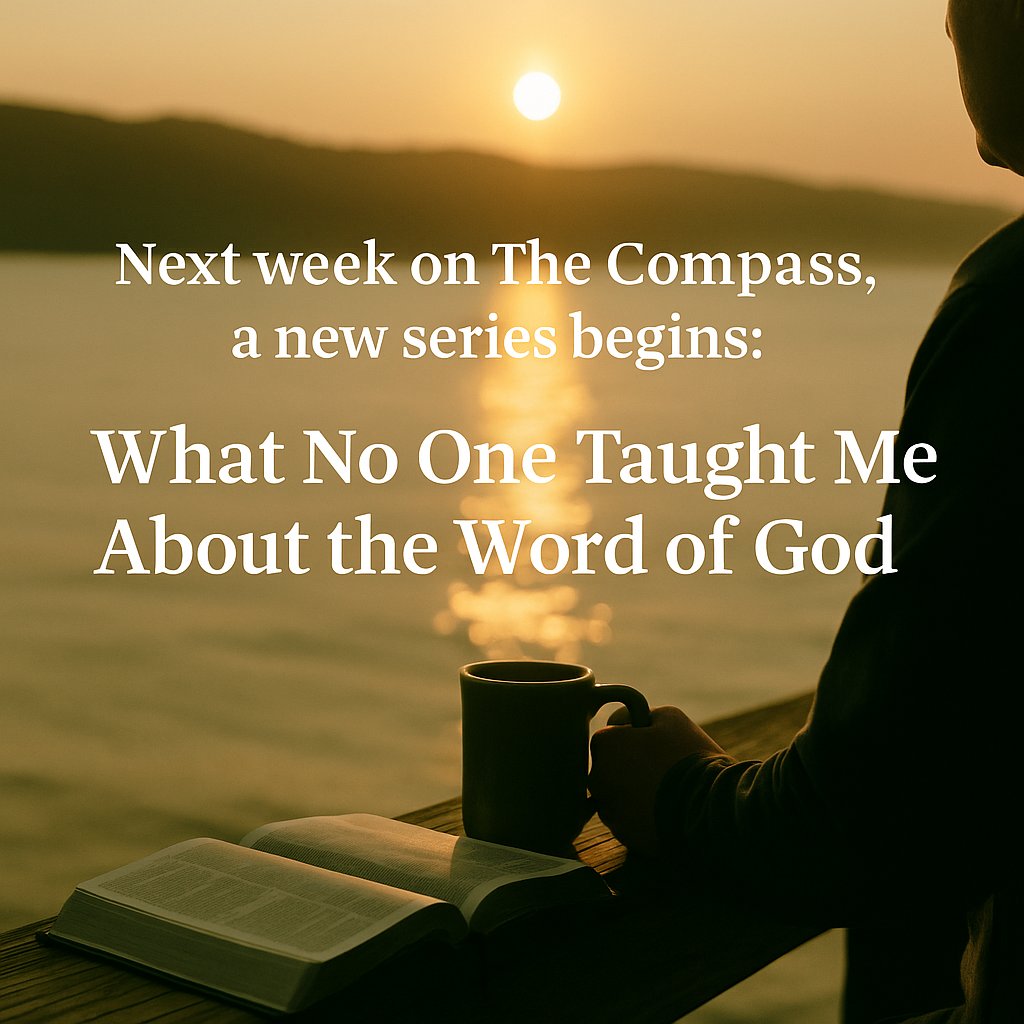 Gene_Maynard's tweet image. Next week on The Compass: 
What No One Taught Me About the Word of God 📖
How Scripture forms the soul, not just the mind.
Not slogans—depth.

💡Free post
📘Tool for paid subs
🎧Podcast
🧭Wanderings
Starts Monday.
Subscribe here: genemaynard.substack.com/subscribe

#spiritualformation