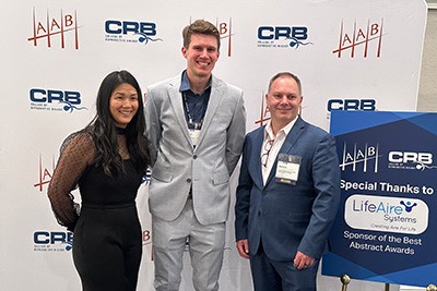 Congratulations to the winners of the Best Abstract Award Winners: Richard Kordus, Ph.D., HCLD(ABB) and Catherine Welch, MBA, TS(ABB).

Thank you to LifeAire for sponsoring the Best Abstract Awards.