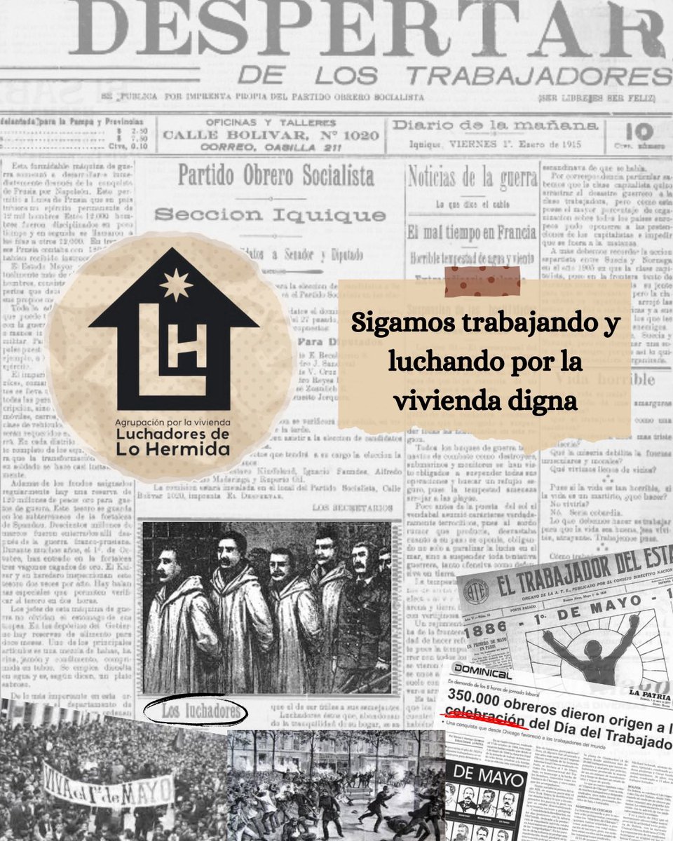 En este 1 de mayo, reconocemos la contribución de cada persona al tejido social y recordamos las luchas por condiciones laborales justas y equitativas. También honramos la memoria de quienes dieron su vida en la lucha por un país más justo. ¡Pedro Mariqueo Martínez , presente!🥀