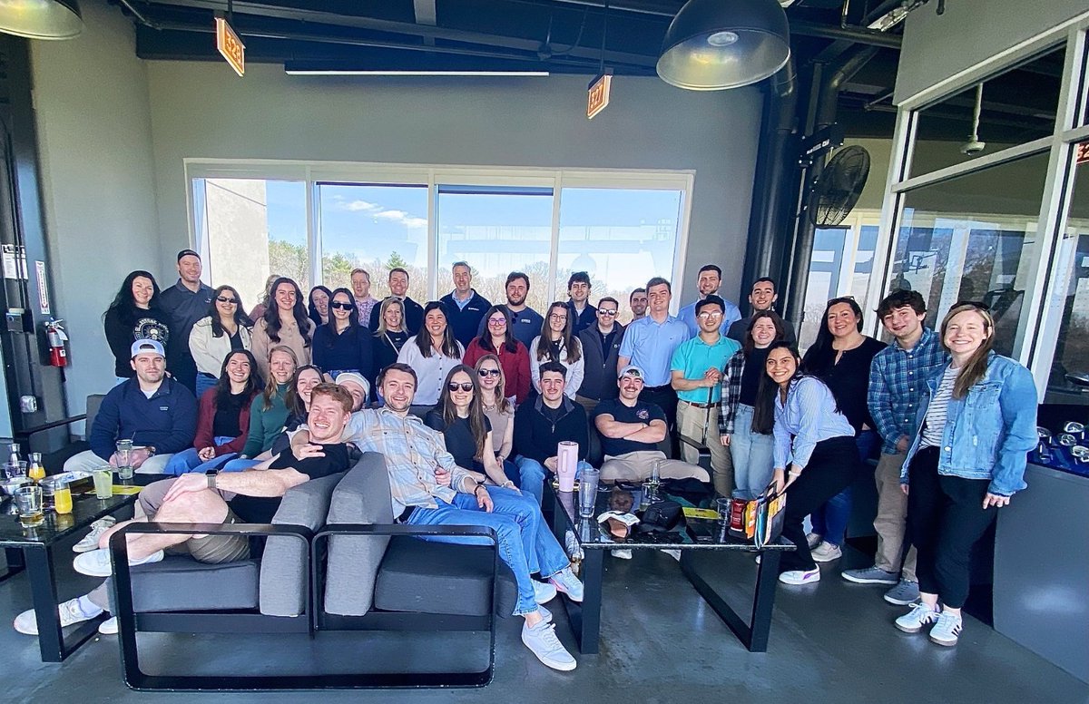 The BerryDunn Boston and Manchester teams were excited to welcome spring with a game of Top Golf last week! 🌷 ⛳