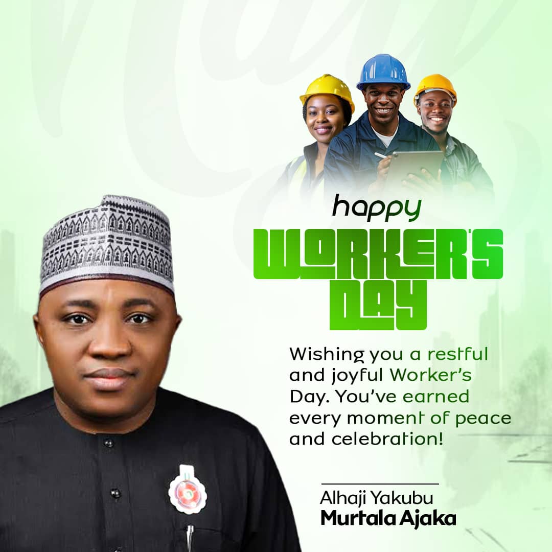 MuritalaAjaka's tweet photo. I join my voice to celebrate and honour every person who works with sincerity and passion. Your contribution is the foundation of our shared progress. May your hard work be rewarded, your voice heard, and your efforts appreciated—not just today, but always.
Happy Workers' Day!
-YMA
