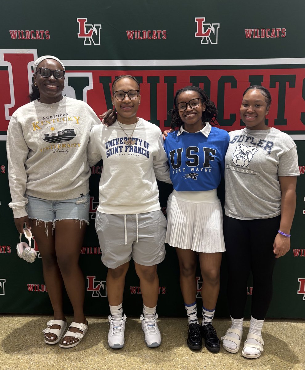 Coach Stephen Thomas (@lngb_coach) on Twitter photo #ProudCoach
These ladies have made their decision - College Decision Day <a href="/LNHSwildcats/">Lawrence North</a>
<a href="/ltgoodnews/">LT Schools</a> <a href="/lnwildcats/">LN Wildcats</a> #ProudCoach
These ladies have made their decision - College Decision Day <a href="/LNHSwildcats/">Lawrence North</a>
<a href="/ltgoodnews/">LT Schools</a> <a href="/lnwildcats/">LN Wildcats</a>