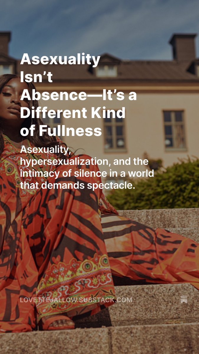 lovettejallow's tweet photo. You can find me where essays are found and people like reading and listening to longform and not 280 characters. 😘
#asexualAwareness https://t.co/EKDrBS4vlz