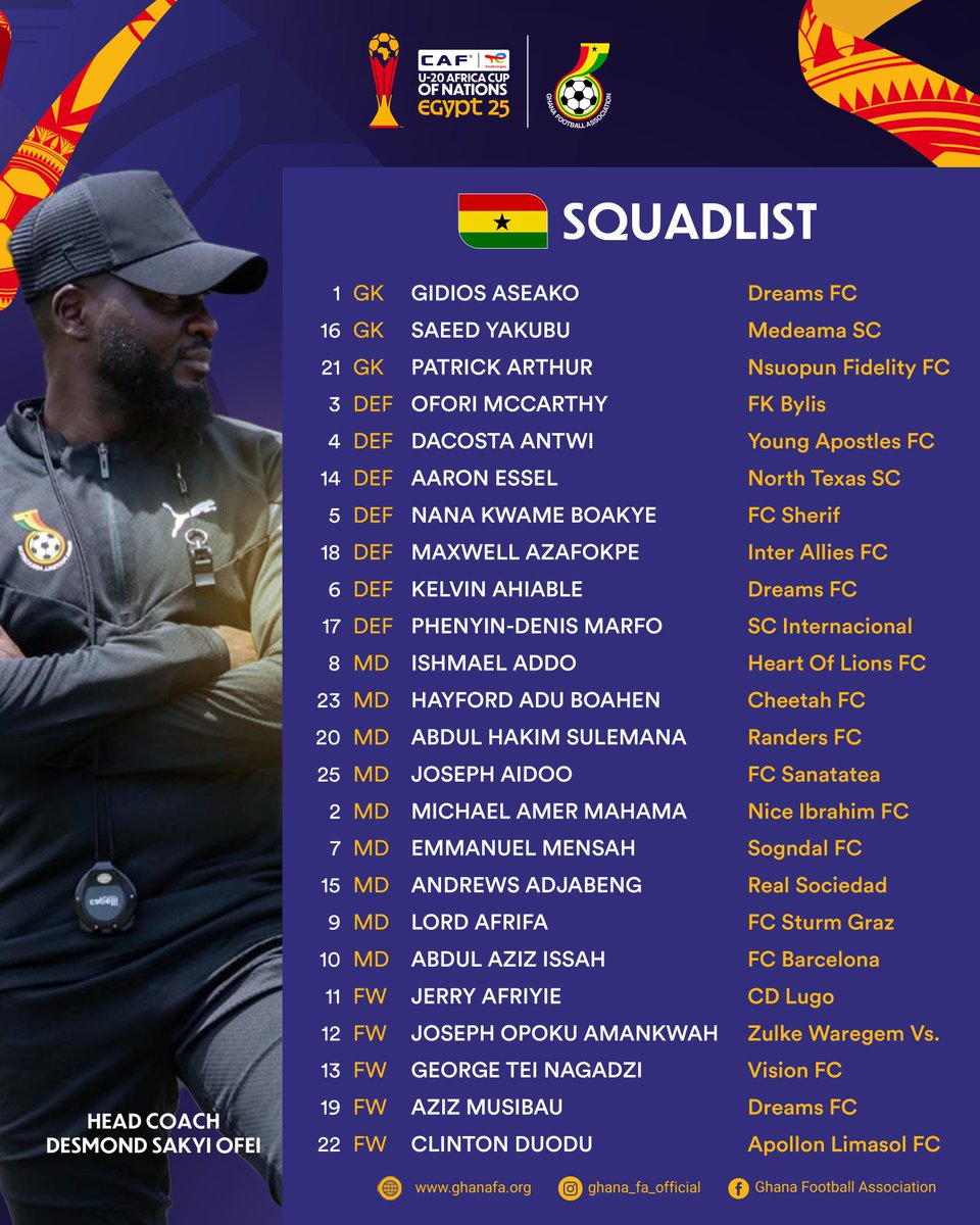 🇬🇭 Ghana Football Association tweet media